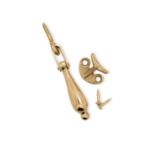 1324 Fönterlås Droppen mässing